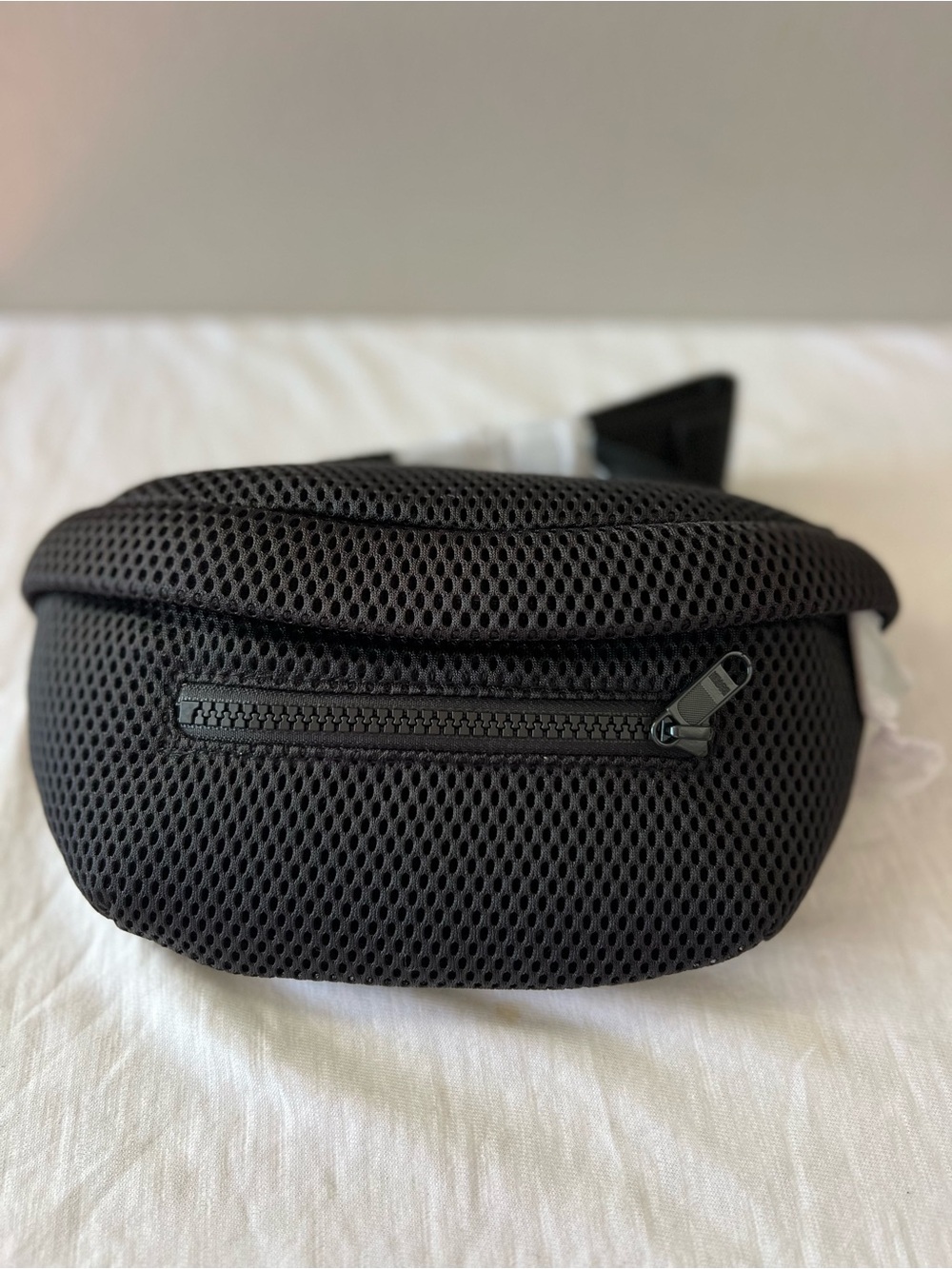 Dagne Dover Black Mesh Waist Bag / Sling Bag - Unbranded
